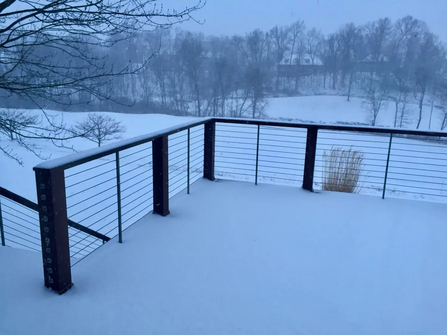 Deck Snow