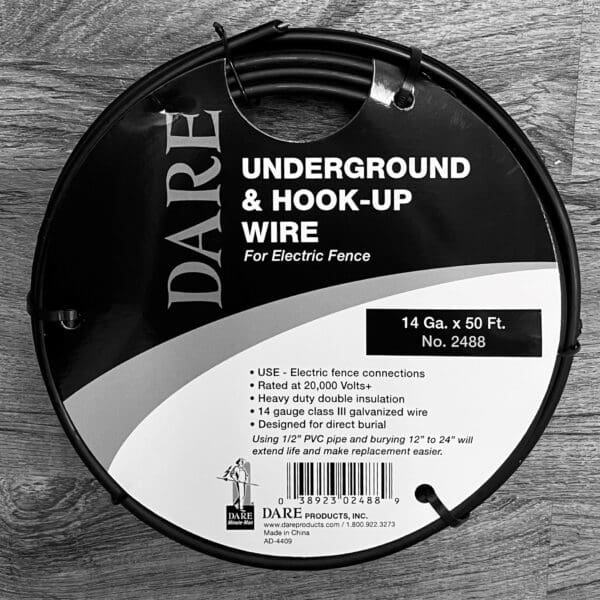 Underground and Hok Up Wire