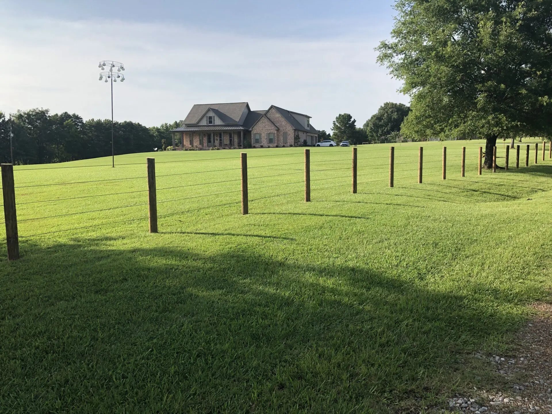 Farm with Fence